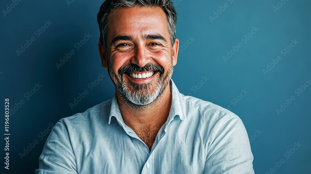 The Smiling Man Portrait The Smiling Man Portrait
