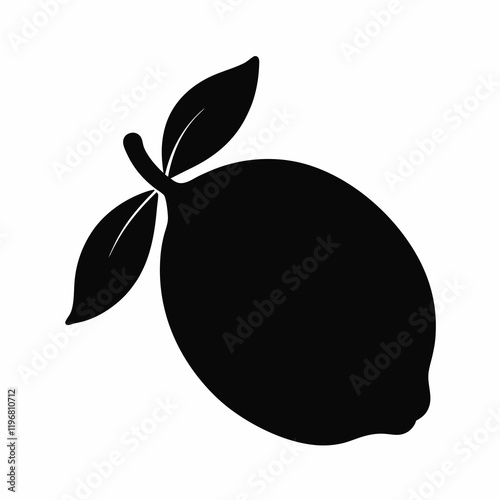 Black Lemon Vector