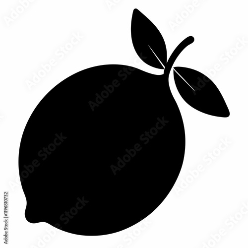 Black Lemon Vector