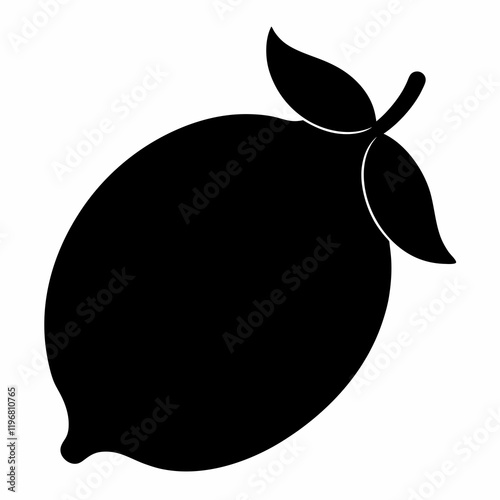 Black Lemon Vector
