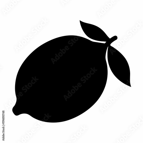 Black Lemon Vector