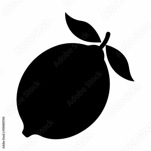 Black Lemon Vector