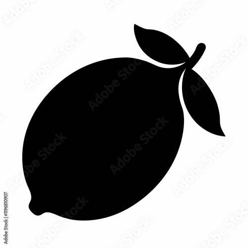 Black Lemon Vector