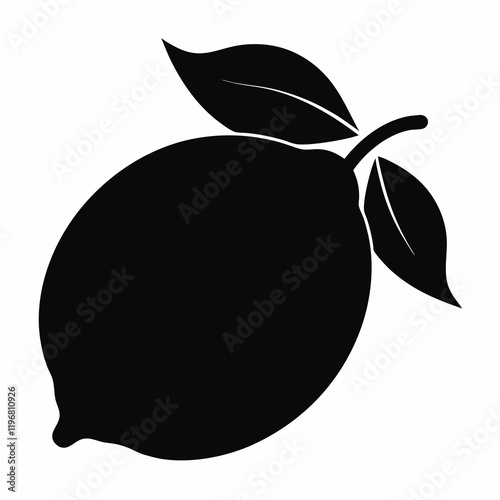 Black Lemon Vector