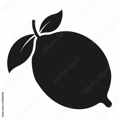 Black Lemon Vector
