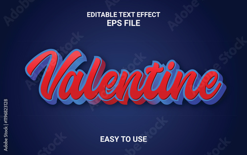 Valentine Whisper Text Effect Design