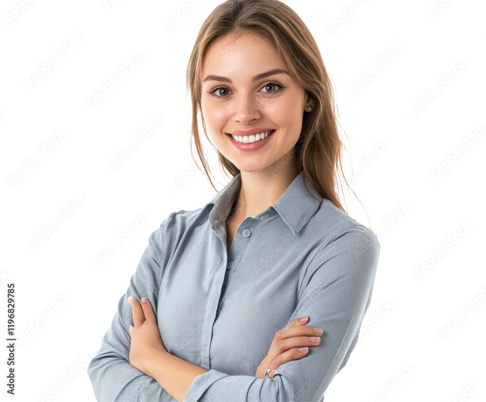 Confident Professional Woman Portrait - Inspiring Image , isolated on white background PNG Confident Professional Woman Portrait - Inspiring Image , isolated on white background PNG