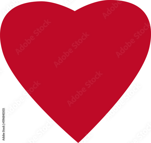 Valentine heart icon