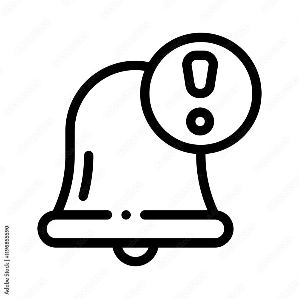 bell line icon bell line icon