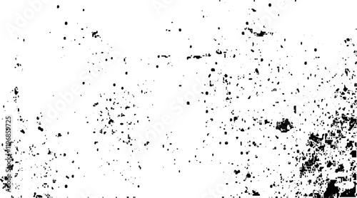 Black grainy texture isolated on white background. Distress overlay textured. cosmic background wall background aquarelle painted spit on wall spray paint watercolor on splatter splashes liquid color.
