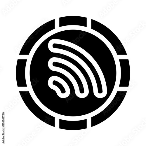 podcast glyph icon