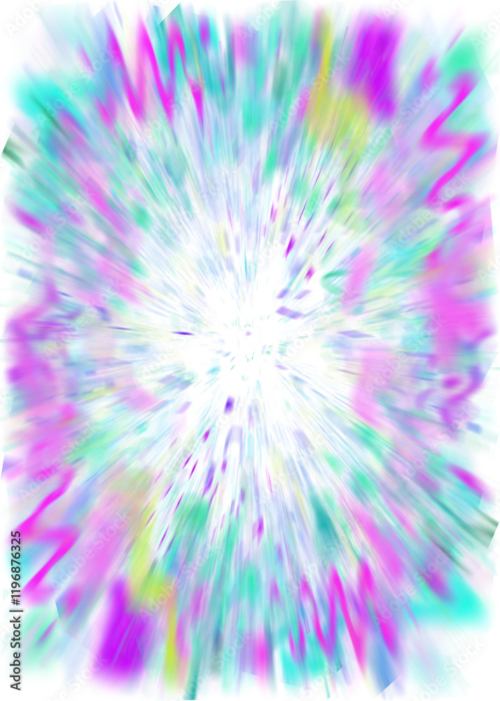 An abstract transparent iridescent color blur design element. An abstract transparent iridescent color blur design element.