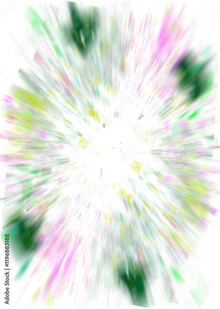An abstract transparent iridescent color blur design element. An abstract transparent iridescent color blur design element.