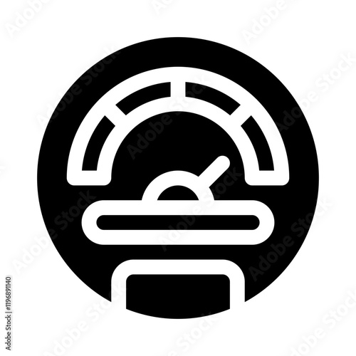 bandwidth glyph icon