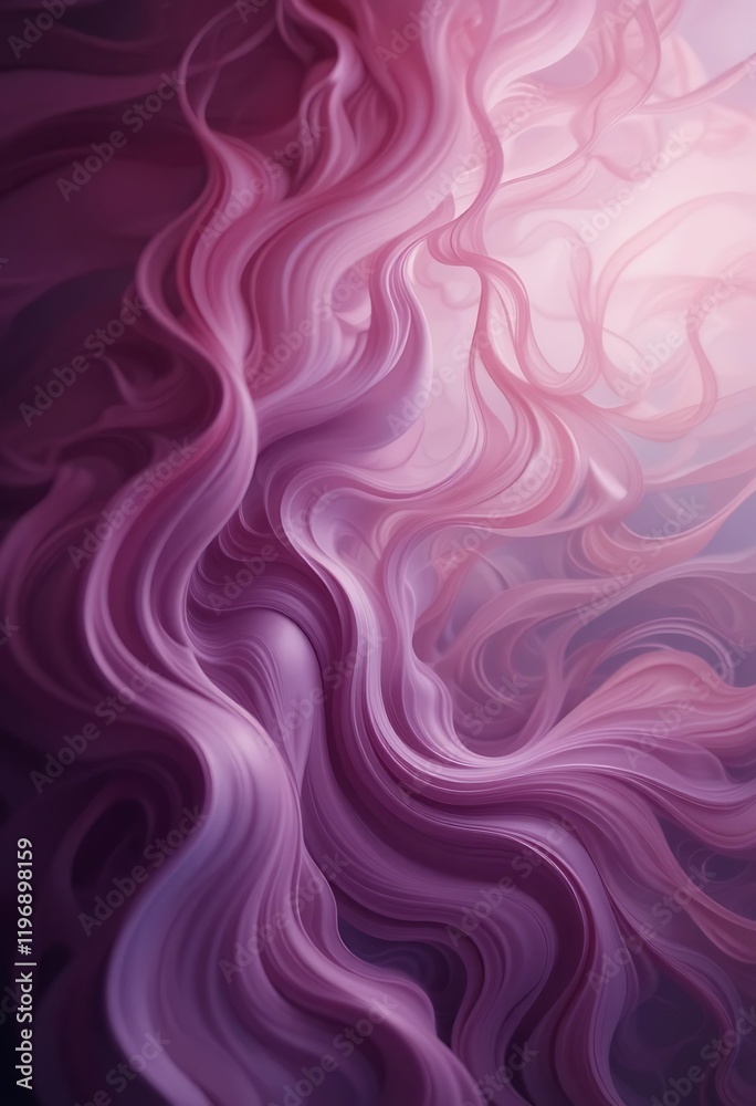 Fototapeta premium Abstract Swirling Purple And Pink Fabric Texture