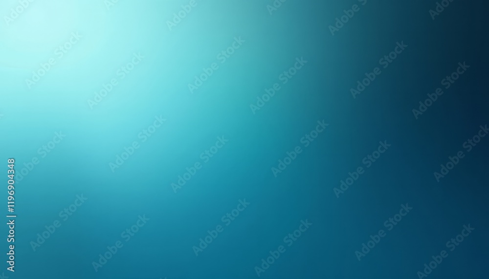Fototapeta premium Abstract Teal Gradient Background: Seamless Ocean-Inspired Design for Digital Projects