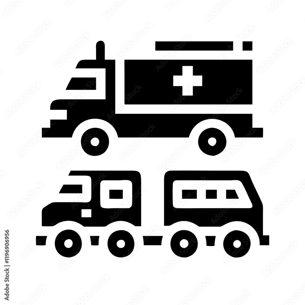 Fototapeta premium police-car icon