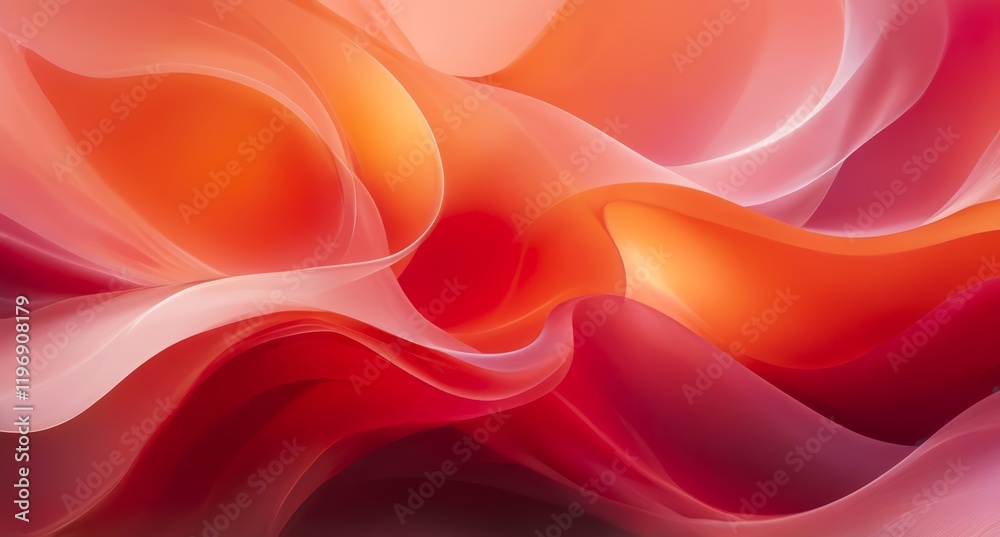 Obraz premium fondo abstracto ondas fluidas. colores vibrantes