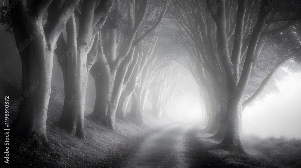 Forest Path in Morning Light Forest Path in Morning Light