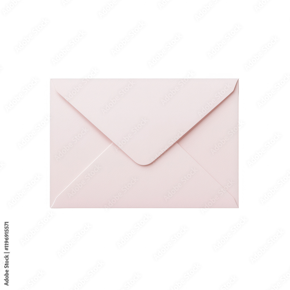 Elegant pink envelope perfect for invitations or special announcements., isolated on a transparent background. Elegant pink envelope perfect for invitations or special announcements., isolated on a transparent background.