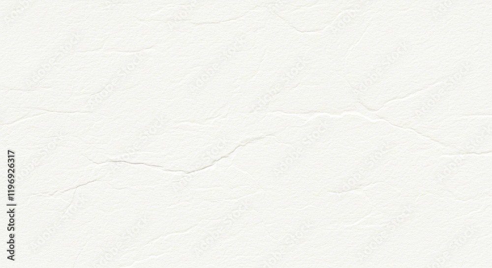 White Textured Paper Background Crackle Wrinkled Grunge Design