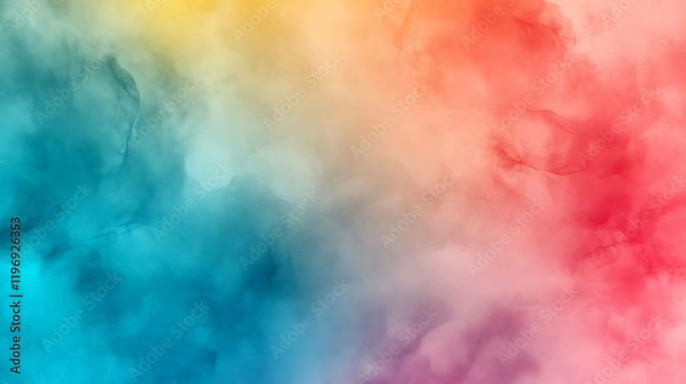Obraz premium Abstract colorful gradient background with soft shapes and modern design