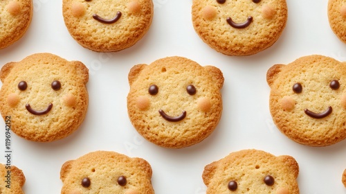 Happy Face Cookies: A Delightful Treat Arrangement