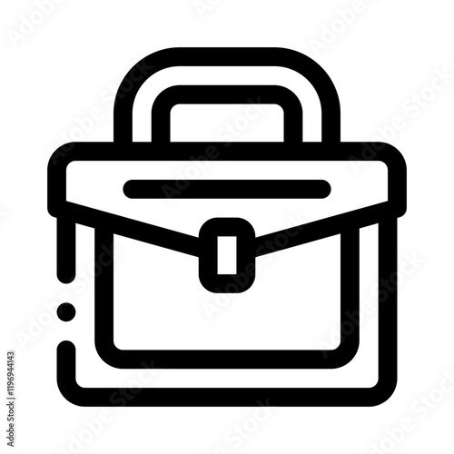briefcase line icon