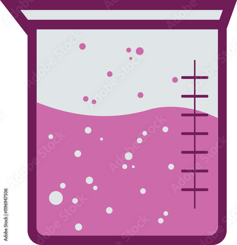 Chemical Flasks Illustration
