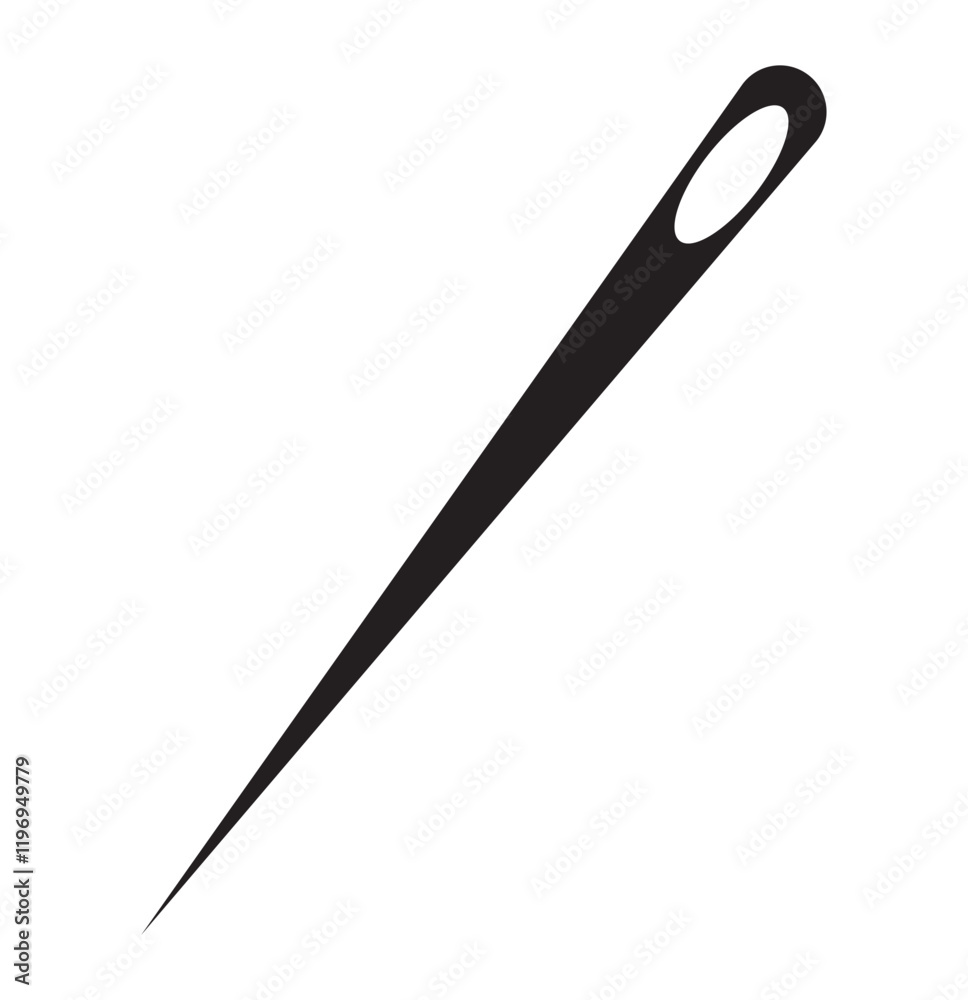 Needle Icon. Needle for sewing. Sewing Needle icon vector. Needle Icon. Needle for sewing. Sewing Needle icon vector.