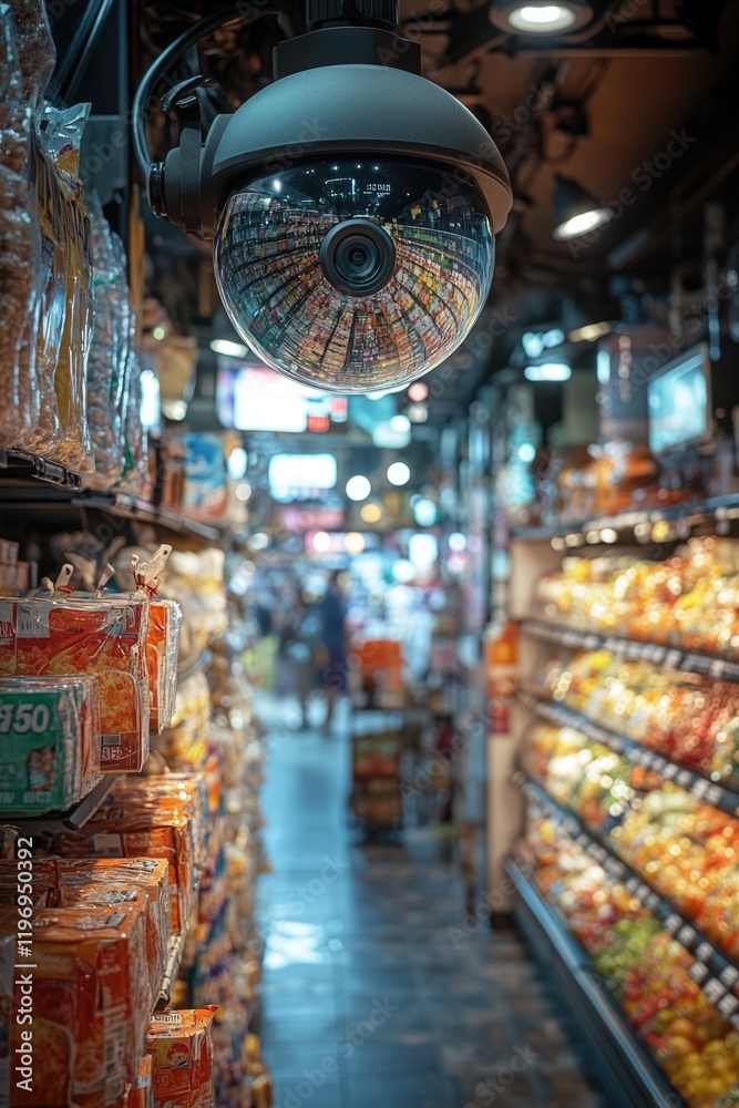 Obraz premium A store filled with various food items and supplies, great for use in lifestyle or commercial photography