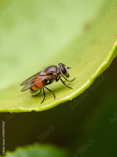 Fly usurped source of Apple juice photo