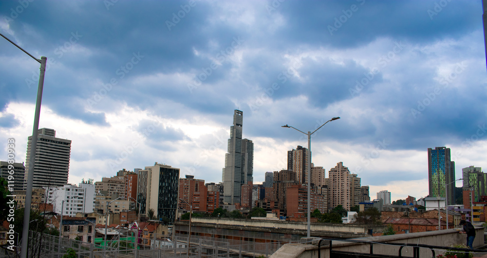 Fototapeta premium bogota city View