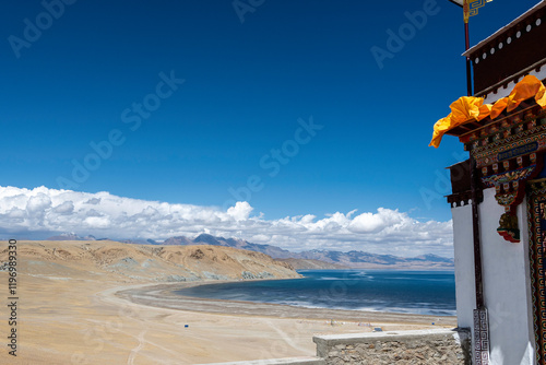 Tibet - Tempel am heiligen Manasarovar See