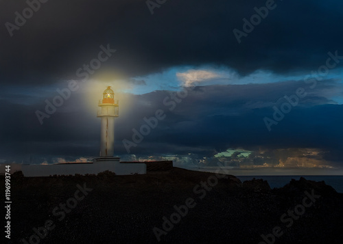 Wallpaper Mural Melenara lighthouse in Gran Canaria, Canary Islands Torontodigital.ca