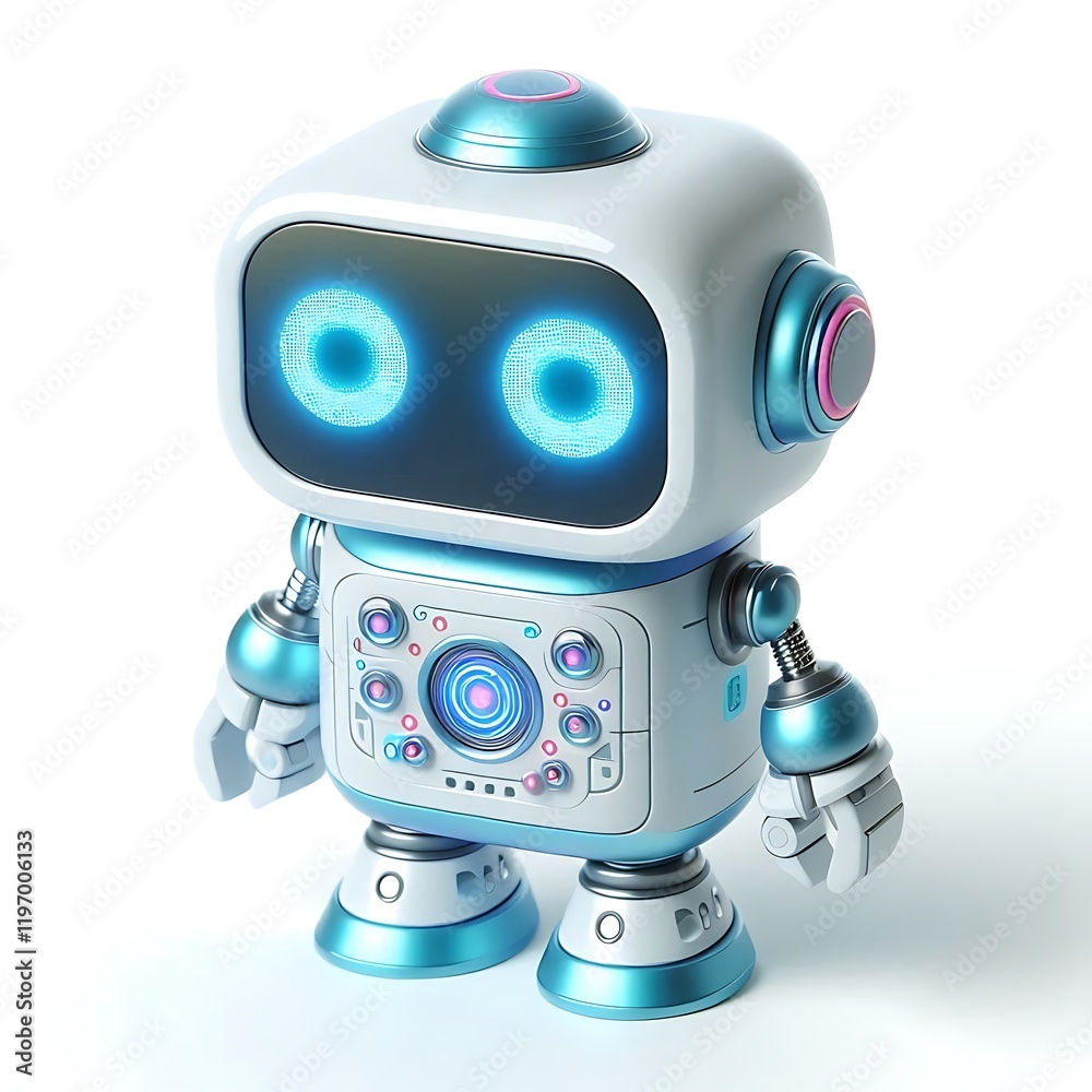 Cute AI Powered Mini Robot Perfect for Tech Lovers & Kids Cute AI Powered Mini Robot Perfect for Tech Lovers & Kids