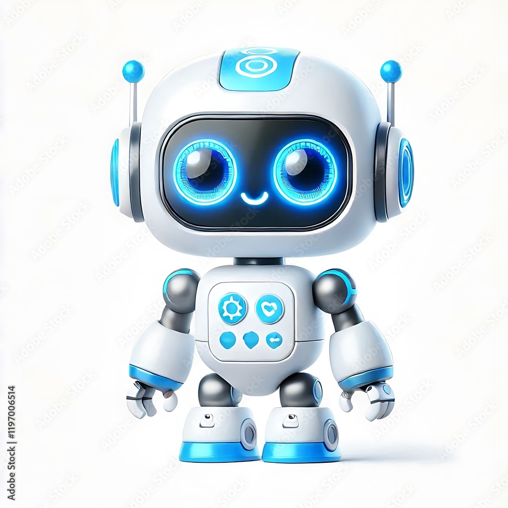 Cute AI Powered Mini Robot Perfect for Tech Lovers & Kids Cute AI Powered Mini Robot Perfect for Tech Lovers & Kids