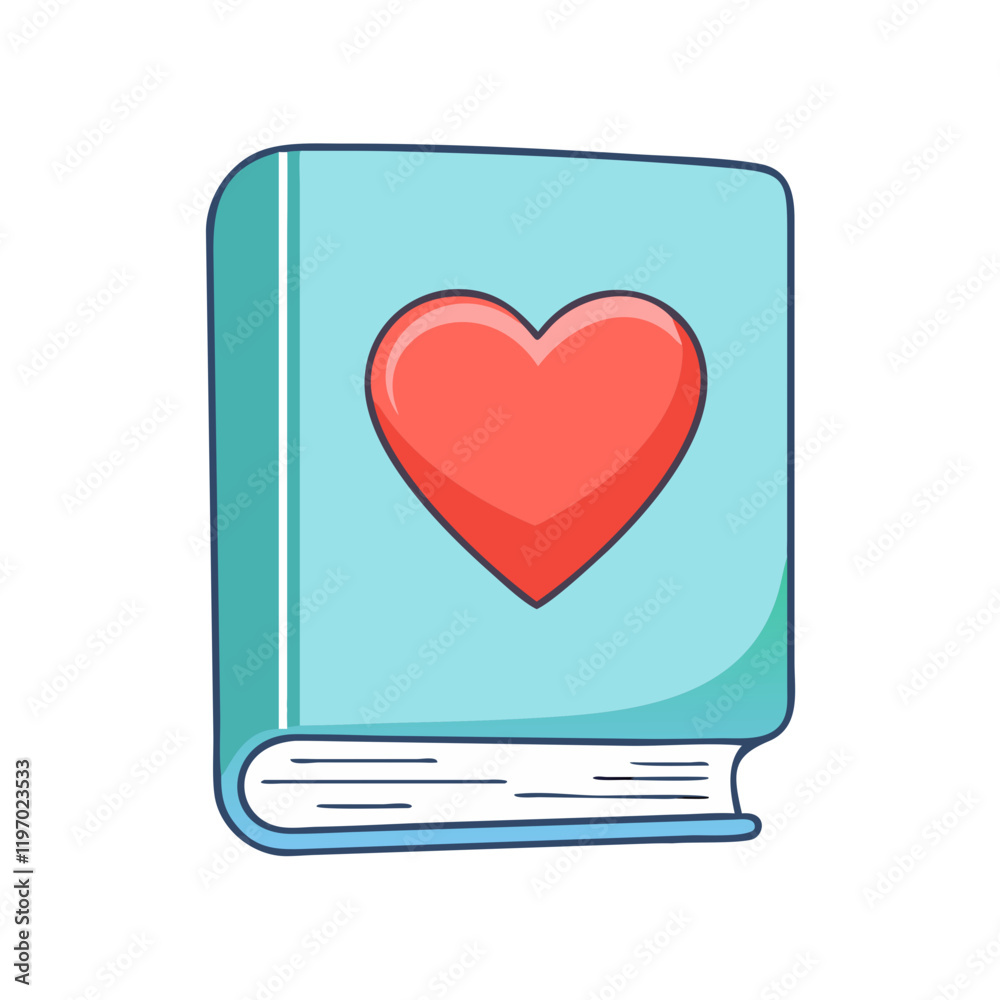 book with a heart vector icon, book with a heart vector illustration -simple illustration of book with a heart, perfect for book with a heart logos and icons and themed design book with a heart vector icon, book with a heart vector illustration -simple illustration of book with a heart, perfect for book with a heart logos and icons and themed design