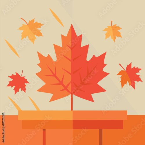 autumn leaves background