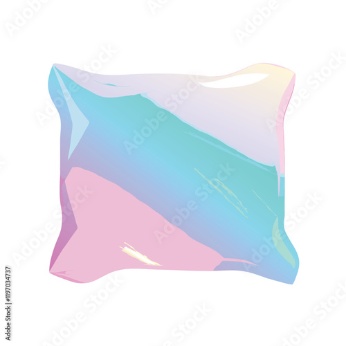 pillow isolated on white background