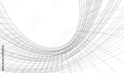 Architectural background 3d buildings