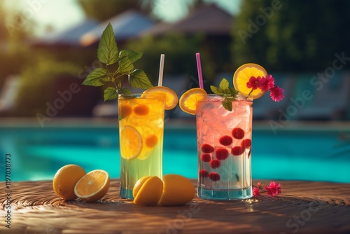 cocktail on the beach