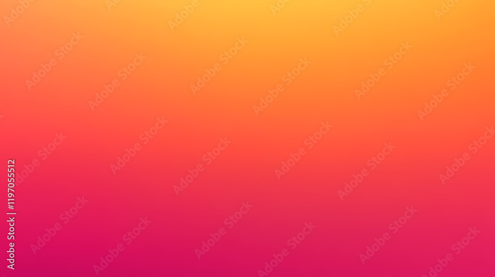 Obraz premium warm color gradient background with orange to pink transition for digital design and presentation use