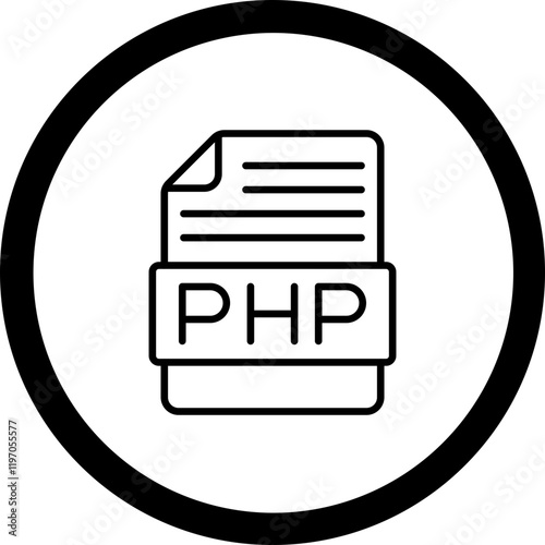 PHP Vector Icon Design