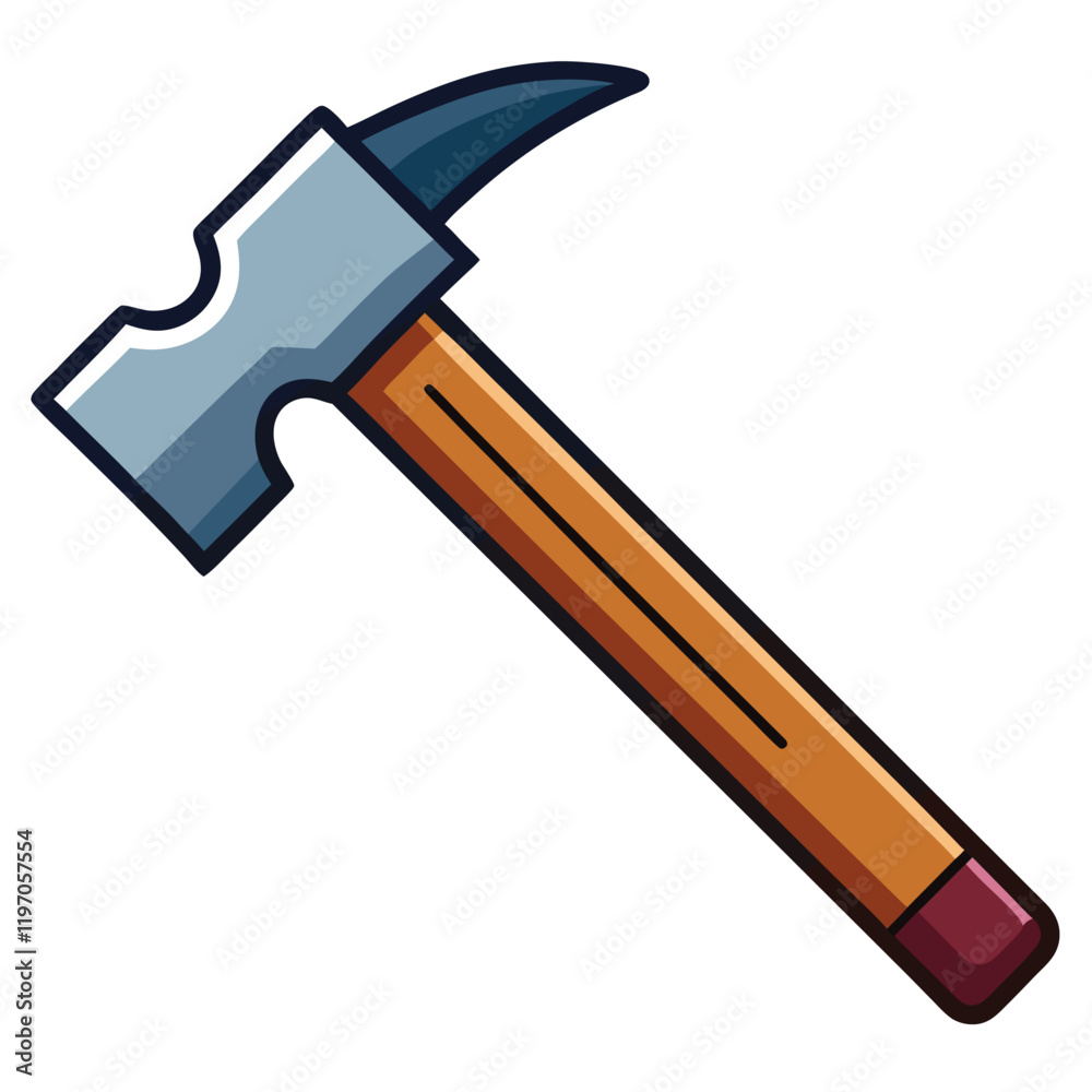 hammer isolated on white background hammer isolated on white background