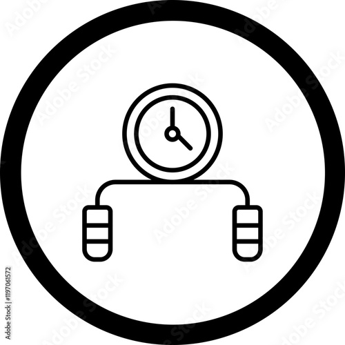 Hiit Vector Icon Design