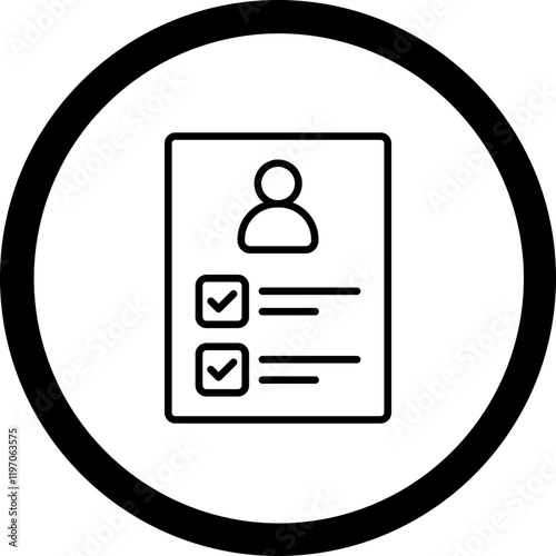 Qualifications Vector Icon Design