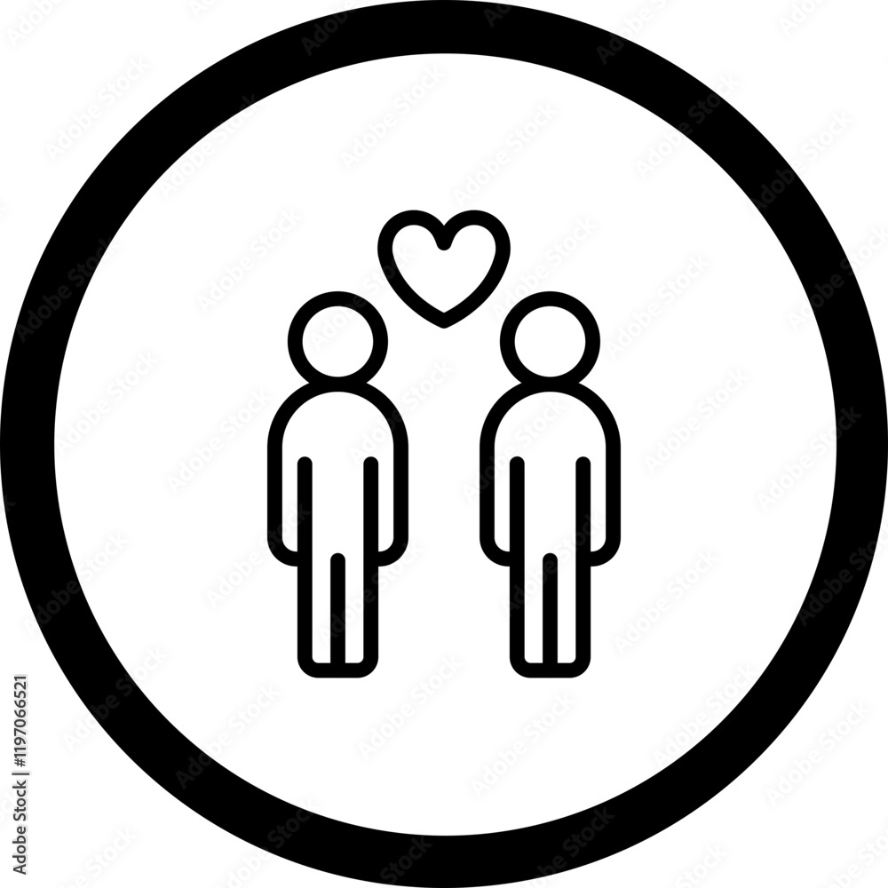 Friendship Vector Icon Design Friendship Vector Icon Design