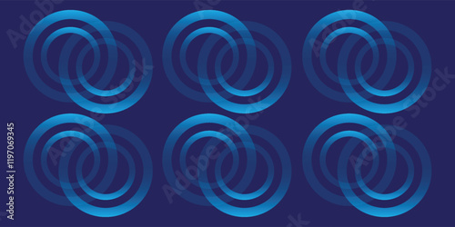 Create a bold look with a centric circle background featuring vector graphics of sound waves. eps10 vektor
