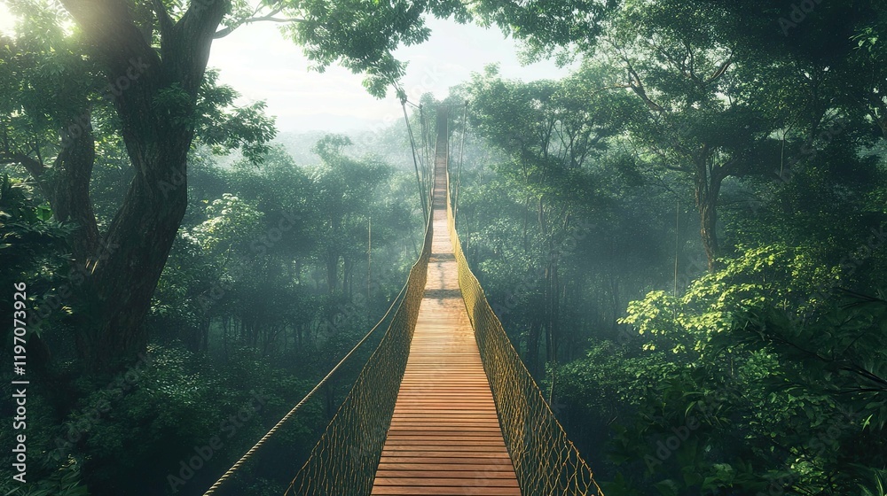 Fototapeta premium Forest Canopy Walk